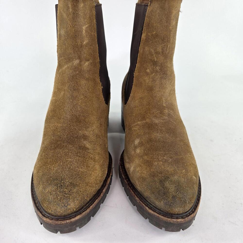 Thursday Women's Everyday Knockout Chelsea Boot US 9.5 Sude Block Heel Boots - Picture 9 of 15
